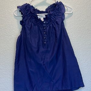 Loft XS Blue blouse